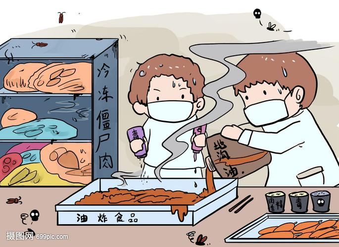 食品安全漫画 从餐桌看食品的真相